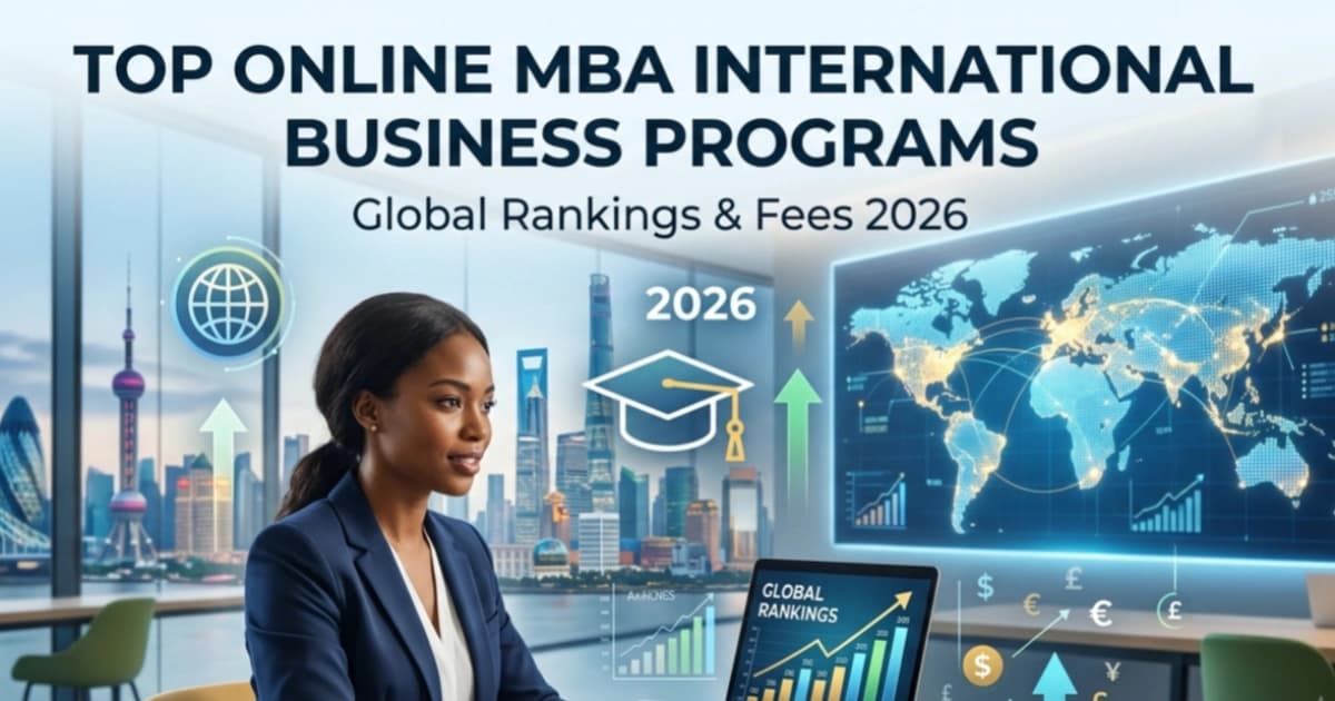 Top Online MBA International Business Programs: Colleges, Fees, Rankings 2026