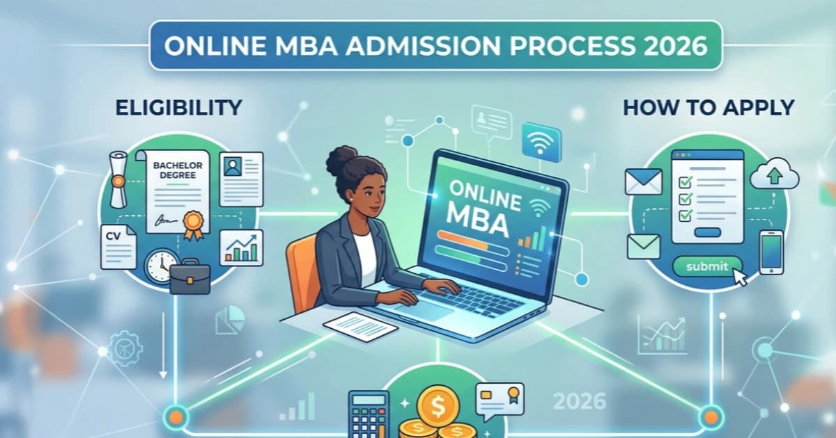 Online MBA Admission Process 2026: Eligibility, Dates, Fees & How to Apply