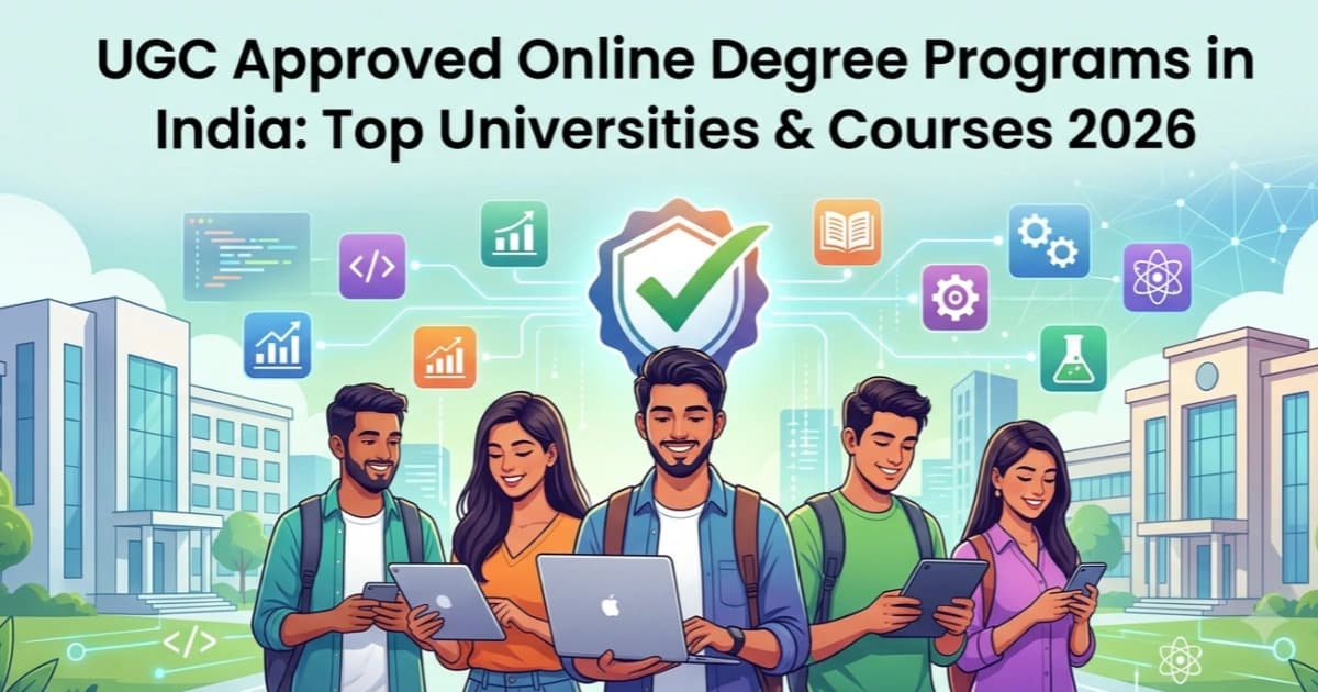UGC Approved Online Degree Programs in India: Top Universities & Courses 2026