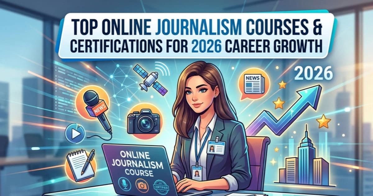Top Online Journalism Courses & Certifications for 2026 Career Growth