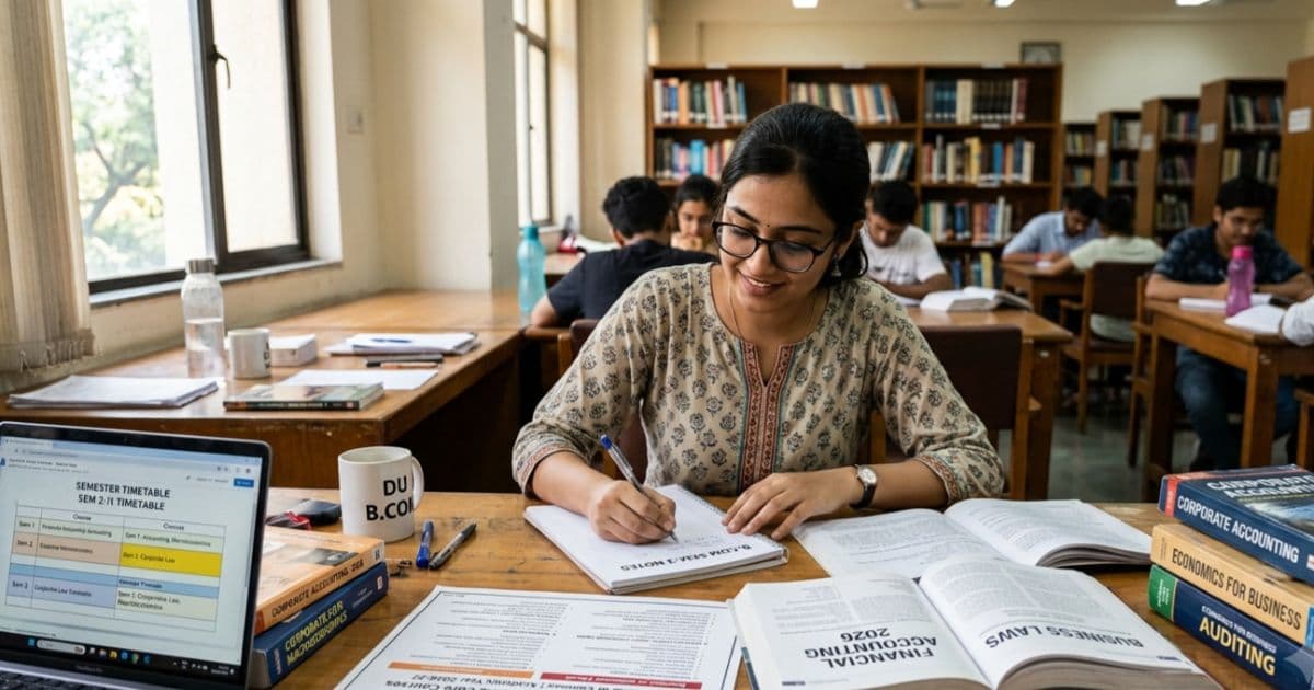 B.Com Subjects & Syllabus 2026: Semester-Wise Breakdown & Core Courses
