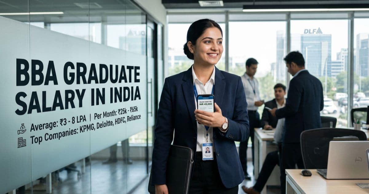 BBA Graduate Salary in India 2026: Average, per Month, & Top Companies