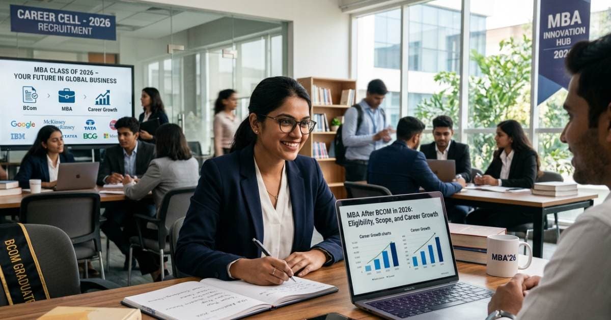 MBA After BCOM in 2026: Eligibility, Scope, and Career Growth