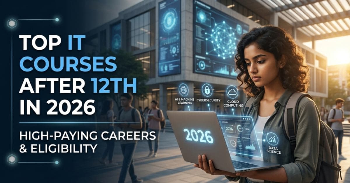Top IT Courses After 12th in 2026: High-Paying Careers & Eligibility