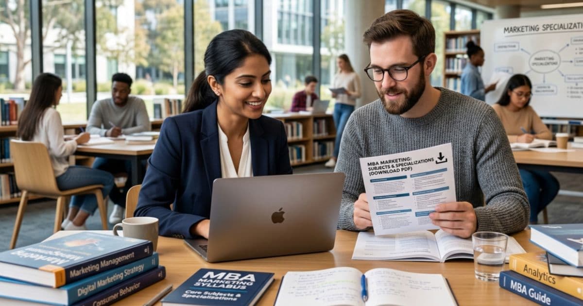 MBA Marketing Subjects: Core Subjects & Specializations, Download PDF 2026