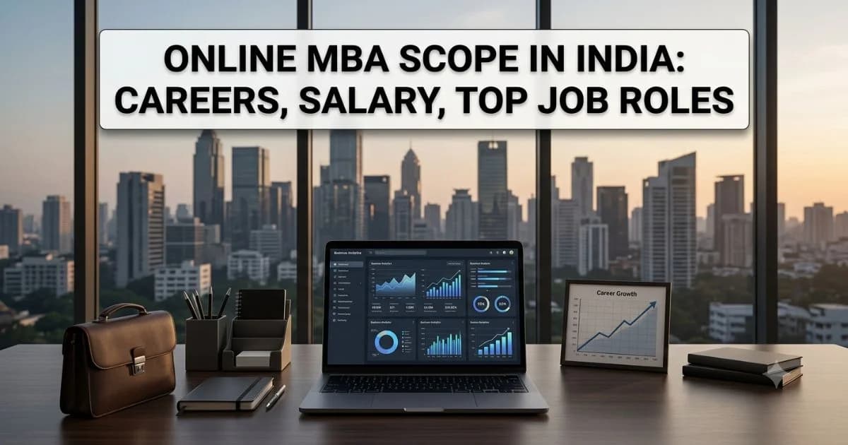 Online MBA Scope in India 2026: Career Paths, Salaries & Specializations